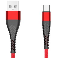 1m Spider USB-C TYPE-C RÝCHLONABÍJACÍ kábel 3A 1m Spider USB-C TYPE-C RÝCHLONABÍJACÍ kábel 3A