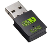 BLUETOOTH + WiFi AC600 USB ADAPTÉR