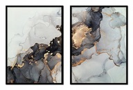 OBRAZOVÉ PLAGÁTY V RÁME 53x73cm Diptych Mramor P1544 OBRAZOVÉ PLAGÁTY V RÁME 53x73cm Diptych Mramor P1544
