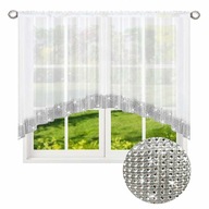 PRIPRAVENÁ ZÁCLONA SO ZIRKÓNIAMI V OBLOKU 130x300 ZÁCLONA PRIPRAVENÁ DO KUCHYNE PRIPRAVENÁ ZÁCLONA SO ZIRKÓNIAMI V OBLOKU 130x300 ZÁCLONA PRIPRAVENÁ DO KUCHYNE
