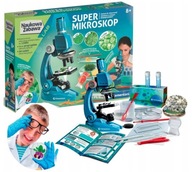 SUPER MIKROSKOP PRE DETI LABORATÓRIUM Clementoni Vedecká zábava SUPER MIKROSKOP PRE DETI LABORATÓRIUM Clementoni Vedecká zábava