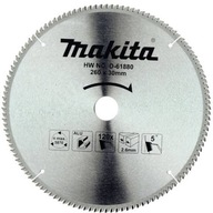 MAKITA D-61880 REZNÝ KOTÚČ 260x30mm NA HLINÍK MAKITA D-61880 REZNÝ KOTÚČ 260x30mm NA HLINÍK