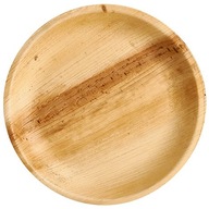 Jednorazové taniere z palmových listov 23 cm 25 ks Jednorazové taniere z palmových listov 23 cm 25 ks