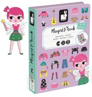 Magnetické puzzle Kostýmy Dievča Magnetibook Janod 3+, Janod Magnetické puzzle Kostýmy Dievča Magnetibook Janod 3+, Janod
