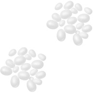 100ks Crafts Decor Diy Foam Eggs Nedokončené 100ks Crafts Decor Diy Foam Eggs Nedokončené