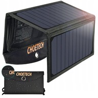 CHOETECH SOLAR NABÍJAČKA VEĽKÝ SKLADACÍ SOLÁRNY PANEL 2xUSB POWERBANK CHOETECH SOLAR NABÍJAČKA VEĽKÝ SKLADACÍ SOLÁRNY PANEL 2xUSB POWERBANK