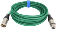 SOMMER STAGE GREEN XLR MIC KÁBEL 5m