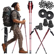 ĽAHKÉ TREKKINGOVÉ karbónové palice, ÚPRAVA NA NORDIC WALK ĽAHKÉ TREKKINGOVÉ karbónové palice, ÚPRAVA NA NORDIC WALK