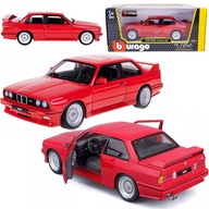 BMW radu 3 M3 1988 MODEL KOV BBURAGO 1:24 AUTO BMW radu 3 M3 1988 MODEL KOV BBURAGO 1:24 AUTO