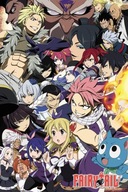 Anime plagát Fairy Tail Season 6 61x91,5 cm Anime plagát Fairy Tail Season 6 61x91,5 cm