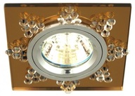 Candellux SS-20 ch/si MR16 chróm strop. masívna hranatá sklenená siena Candellux SS-20 ch/si MR16 chróm strop. masívna hranatá sklenená siena