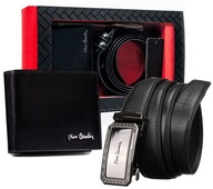Pierre Cardin klasická pánska peňaženka + automatický kožený opasok SET darček Pierre Cardin klasická pánska peňaženka + automatický kožený opasok SET darček