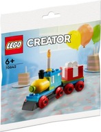 LEGO 30642 CREATOR - NARODENINOVÝ VLAK POLYBAG LEGO 30642 CREATOR - NARODENINOVÝ VLAK POLYBAG
