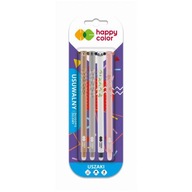 USZAKI zmazateľné pero, modré, 0,5 mm, 4