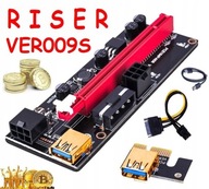 Riser 009S GOLD Najnovší model! USB 3.0 PCI-E