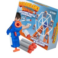 Otočná strelecká pištoľ a pena x 5