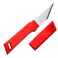 Kanetsune 420J japonský nôž Kiridashi 4cm červený