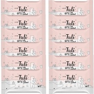 LUBA Tuli vlhčené obrúsky pre deti - voda a panthenol sada 720 ks.