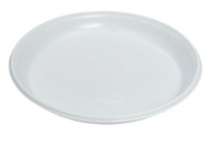 Biely plastový tanier na opakované použitie, hrubý, 22 cm, 100 kusov, riad Biely plastový tanier na opakované použitie, hrubý, 22 cm, 100 kusov, riad