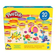 PLAY DOH HASBRO CASTRY SET 20x VAŇA COLORS MAGIC PACK PLAY DOH HASBRO CASTRY SET 20x VAŇA COLORS MAGIC PACK