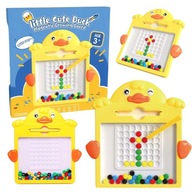 MAGNETICKÁ DOSKA mozaika MAGPAD Montessori XXL ŠABLÓNY KAČIČKA MAGNETICKÁ DOSKA mozaika MAGPAD Montessori XXL ŠABLÓNY KAČIČKA