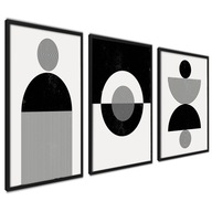 Plagáty Grafika Abstrakty Nástenná súprava 50x70 Plagáty Grafika Abstrakty Nástenná súprava 50x70