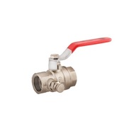 Guľový ventil, závit hore, s odvzdušňovačom 3/4'' Guľový ventil, závit hore, s odvzdušňovačom 3/4''
