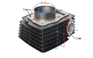 PRÁZDNY VALEC 125CC 157FMI HYPER 125 PRÁZDNY VALEC 125CC 157FMI HYPER 125