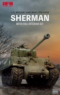 M4A3 76W HVSS Sherman 1:35 Rye Field Model 5042 M4A3 76W HVSS Sherman 1:35 Rye Field Model 5042