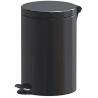 Skládka s pedálom 20 l s rašeliniskám čierny odpadový kôš