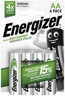 Batéria (NiMH) Energizer AA (R6) 2000 mAh 4 ks Batéria (NiMH) Energizer AA (R6) 2000 mAh 4 ks