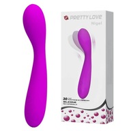 Silikónový vibrátor - PRETTY LOVE - NIGEL, USB, Silikónový vibrátor - PRETTY LOVE - NIGEL, USB,