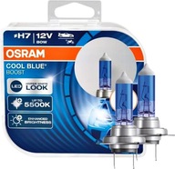 2x H7 OSRAM BUBS 5500K COOL BLUE HYPER BOOST