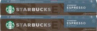 Starbucks Nespresso Espresso Pražená káva 10 ks x2 Starbucks Nespresso Espresso Pražená káva 10 ks x2