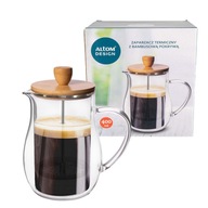 Dvojstenný French Press Altom Design kávovar na čaj 0,4 l Dvojstenný French Press Altom Design kávovar na čaj 0,4 l
