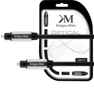 Kruger&Matz TOSLINK PDF OPTICKÝ KÁBEL 3m Kruger&Matz TOSLINK PDF OPTICKÝ KÁBEL 3m
