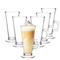 Vysoké poháre na čajové nápoje Latte 250 ml - 6