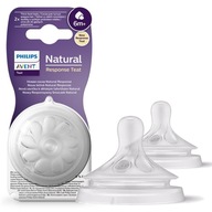 AVENT cumlík NATURAL RESPONSE SCY966/02 6M+ 2ks AVENT cumlík NATURAL RESPONSE SCY966/02 6M+ 2ks
