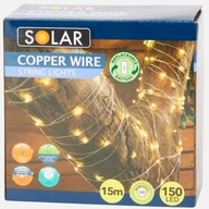 GARDEN GARLAND SOLÁRNY DRÔT 150 LED 15m SOLAR GARDEN GARLAND SOLÁRNY DRÔT 150 LED 15m SOLAR