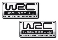Polep auta, ALU auto, znak WRC, DVE NÁLEPKY V SADE Polep auta, ALU auto, znak WRC, DVE NÁLEPKY V SADE