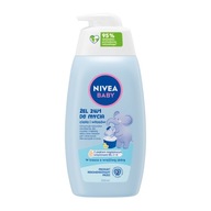 NIVEA Detský gél 2v1 na umývanie tela a vlasov 500ml NIVEA Detský gél 2v1 na umývanie tela a vlasov 500ml
