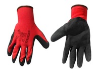 Ochranné rukavice GEKO veľkosť 9 /latexová červená/ G73532