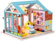 Skladací drevený model 3D puzzle HONGDA DIY obchod Skladací drevený model 3D puzzle HONGDA DIY obchod