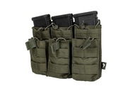 Trojité vrecko na 6 zásobníkov M4/M16 Trojité vrecko na 6 zásobníkov M4/M16