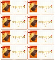 8x100g MERCI Pomarančovo-mandľová čokoláda 4 ks