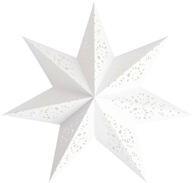 IKEA STRALA biele tienidlo 48 cm tienidlo adventnej hviezdy IKEA STRALA biele tienidlo 48 cm tienidlo adventnej hviezdy