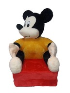 PLYŠOVÉ KRESLO SKLADACIE KRESLO MASKOT PUFA Mickey Mouse DARČEK PRE DETI