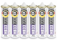 Plyn do nastreľovacích pištolí Náboj 6 ks 115mm 56ml 28g HB33 Plyn do nastreľovacích pištolí Náboj 6 ks 115mm 56ml 28g HB33