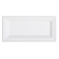 Jednorazové podnosy z cukrovej trstiny 26x13cm 50ks na grilovaný koláč Jednorazové podnosy z cukrovej trstiny 26x13cm 50ks na grilovaný koláč