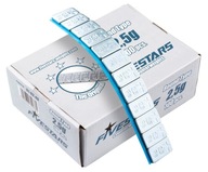 SLIM Flat FIVESTARS závažia 2,5g Široká páska 100 prúžkov SLIM Flat FIVESTARS závažia 2,5g Široká páska 100 prúžkov